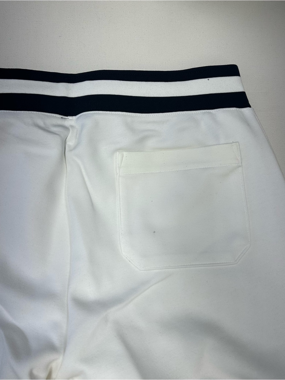 Polo Ralph Lauren Double Knit Tech Fleece Jogger Sweatsuit White Top L Bottom M - Picture 10 of 16